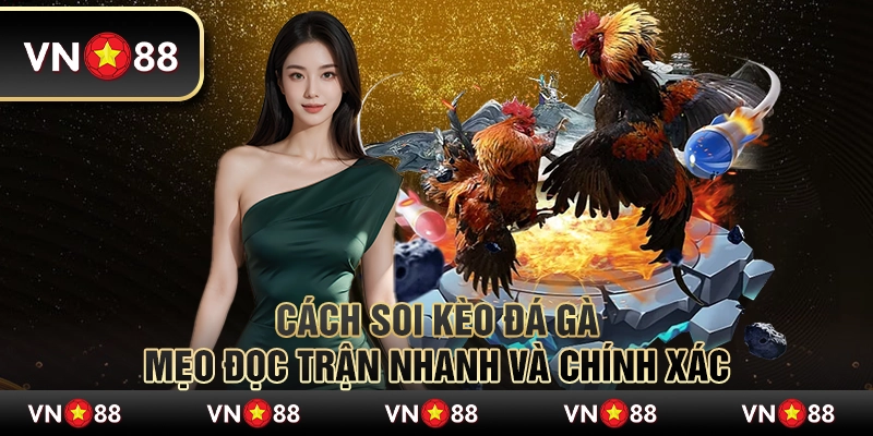 Cách soi kèo đá gà – Mẹo đọc trận nhanh và chính xác