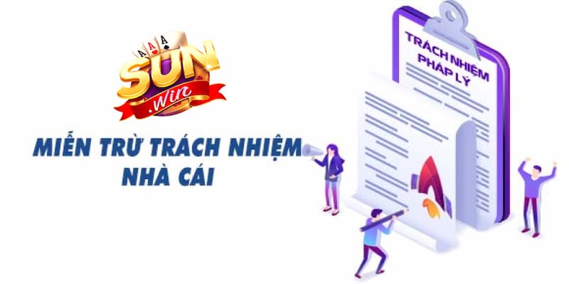 Trách nhiệm của người chơi về miễn trừ trách nhiệm Sunwin